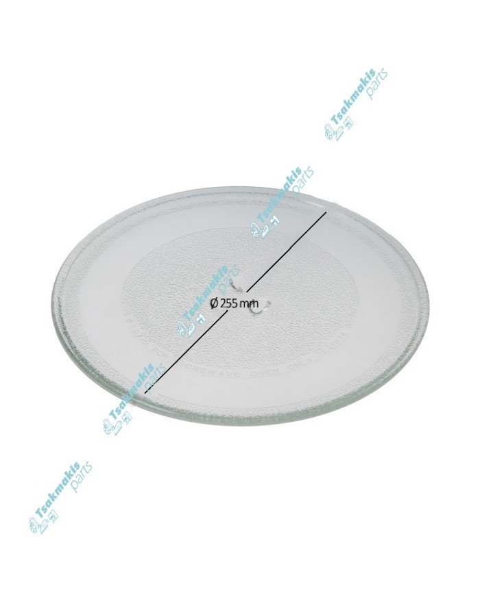 Πιάτο Φούρνου Μικροκυμάτων 245mm με Τριγωνική Βάση