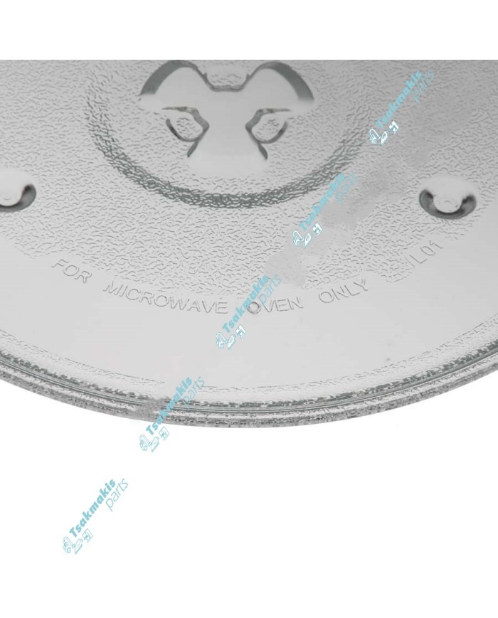 Πιάτο Φούρνου Μικροκυμάτων 270mm με Tριγωνική Bάση