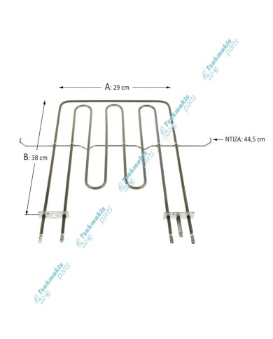 Άνω Αντίσταση & Γκριλ Φούρνου Indesit 230 Volt-2500 Watt/128 Volt-556 Watt Άνω Αντίσταση & Γκριλ Φούρνου Indesit 230 Volt-2500 Watt/128 Volt-556 Watt
