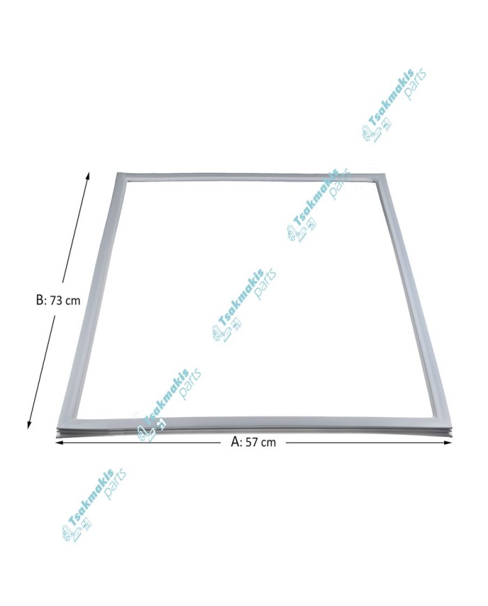 Λάστιχο Πόρτας Κατάψυξης Ψυγείου Indesit 55 x 73 cm
