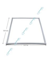 Λάστιχο Πόρτας Κατάψυξης Ψυγείου Indesit 55 x 73 cm