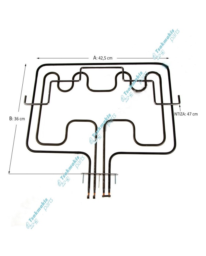Αντίσταση & Γκριλ Φούρνου AEG/Electrolux 1000+2100 Watt Αντίσταση & Γκριλ Φούρνου AEG/Electrolux 1000+2100 Watt