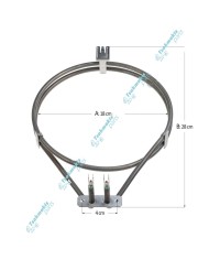 Αντίσταση Αέρος Φούρνου Neff/Siemens/indesit 2100 Watt Αντίσταση Αέρος Φούρνου Neff/Siemens/indesit 2100 Watt