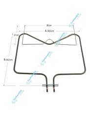 Κάτω Αντίσταση Φούρνου συμβατή για Whirlpool 1150 Watt Κάτω Αντίσταση Φούρνου συμβατή για Whirlpool 1150 Watt