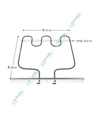 Κάτω Αντίσταση Φούρνου Indesit /Ariston 1000 Watt Κάτω Αντίσταση Φούρνου Indesit /Ariston 1000 Watt