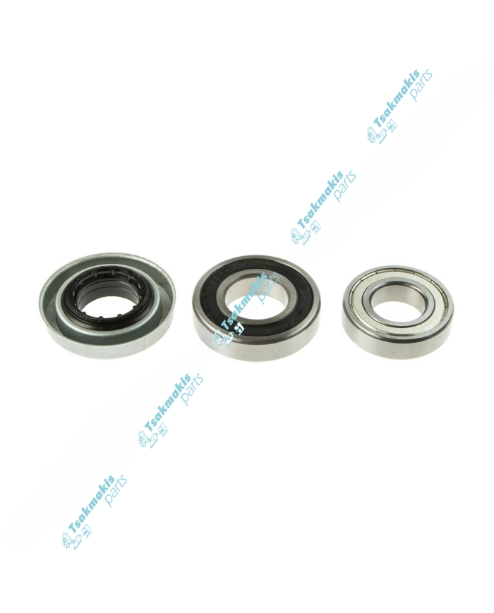 Σετ Ρουλεμάν 6206 ZZ - 6207 2RS - Τσιμούχα 35 x 72,5/76 x 12,19