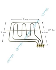 Άνω Αντίσταση & Γκριλ Φούρνου 800+1800W Άνω Αντίσταση & Γκριλ Φούρνου 800+1800W