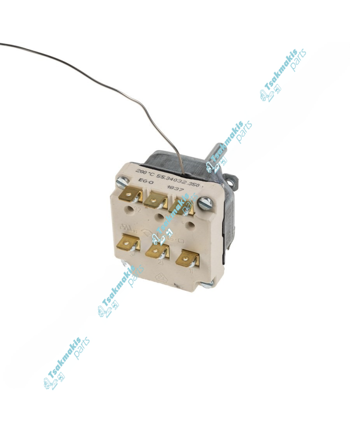 Θερμοστάτης Επαγγελματικής Φριτέζας 6 Επαφών 100-200°C EGO