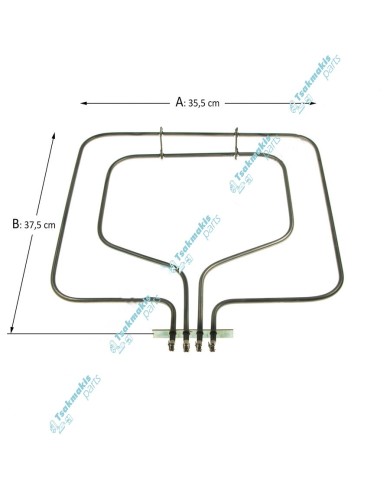 Κάτω Αντίσταση Φούρνου (Διπλή) Siemens 230 Volt - 880 Watt/86 Volt - 620 Watt Κάτω Αντίσταση Φούρνου (Διπλή) Siemens 230 Volt - 880 Watt/86 Volt - 620 Watt