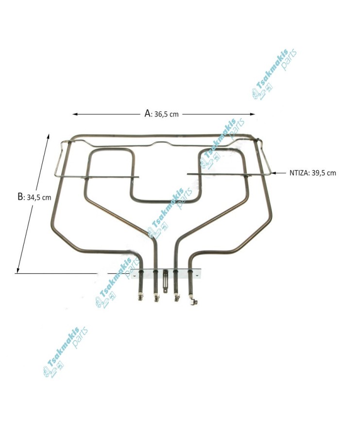 Αντίσταση & Γκριλ Φούρνου Bosch/Siemens 1150+1150 Watt Αντίσταση & Γκριλ Φούρνου Bosch/Siemens 1150+1150 Watt
