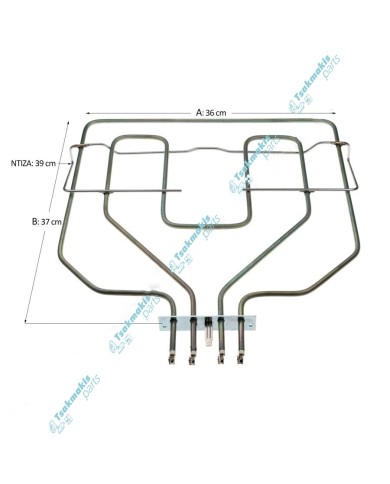 Άνω Αντίσταση & Γκριλ Φούρνου Bosch 1000+1800 Watt Άνω Αντίσταση & Γκριλ Φούρνου Bosch 1000+1800 Watt