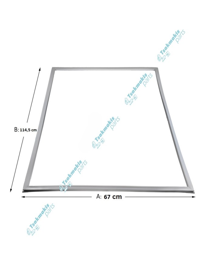 Λάστιχο Πόρτας Συντήρησης Ψυγείου Bosch/Siemens 67 x 114,5 cm