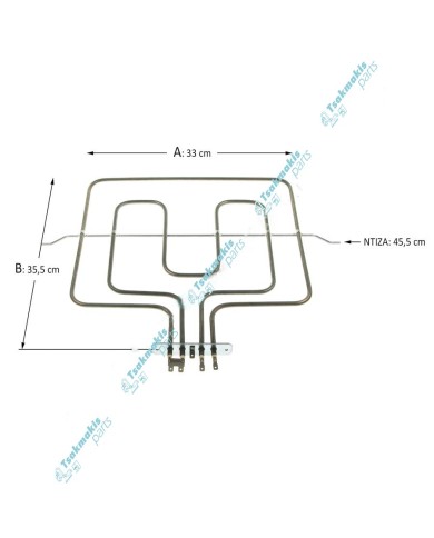 Άνω Αντίσταση & Γκριλ Φούρνου Beko 1400 + 900 Watt Άνω Αντίσταση & Γκριλ Φούρνου Beko 1400 + 900 Watt