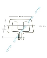 Άνω Αντίσταση & Γκριλ Φούρνου Beko 1400 + 900 Watt Άνω Αντίσταση & Γκριλ Φούρνου Beko 1400 + 900 Watt