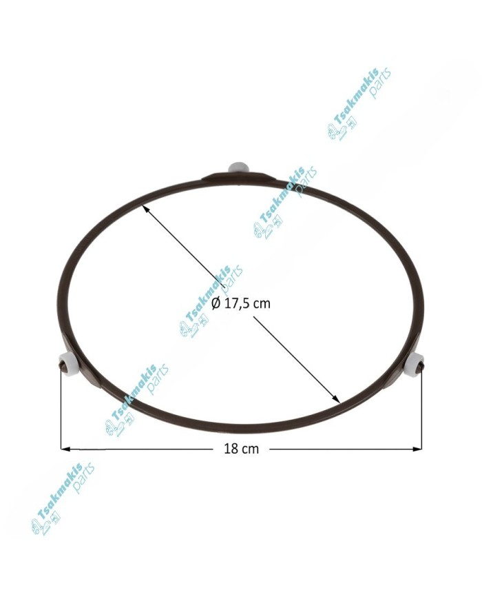 Βάση Πιάτου Φούρνου Μικροκυμάτων Φ17,5 cm