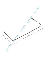 Αντίσταση Απόψυξης Ψυγείου 48 cm - 280 Watt Αντίσταση Απόψυξης Ψυγείου 48 cm - 280 Watt