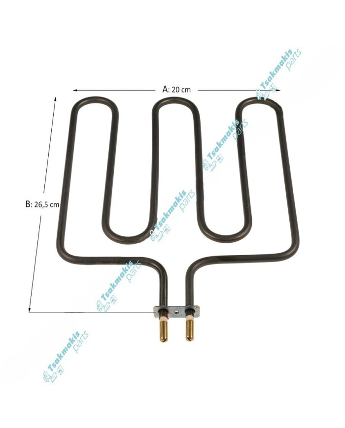 Αντίσταση Ψηστιέρας (BBQ) 26cm - 1350 Watt Αντίσταση Ψηστιέρας (BBQ) 26cm - 1350 Watt