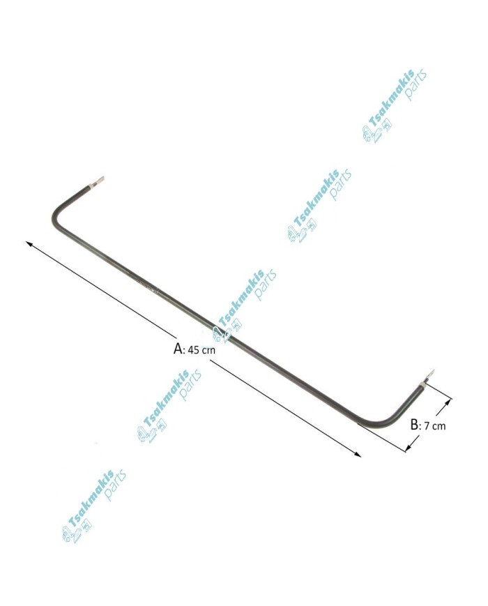 Αντίσταση Απόψυξης Ψυγείου 45 cm - 270 Watt Αντίσταση Απόψυξης Ψυγείου 45 cm - 270 Watt