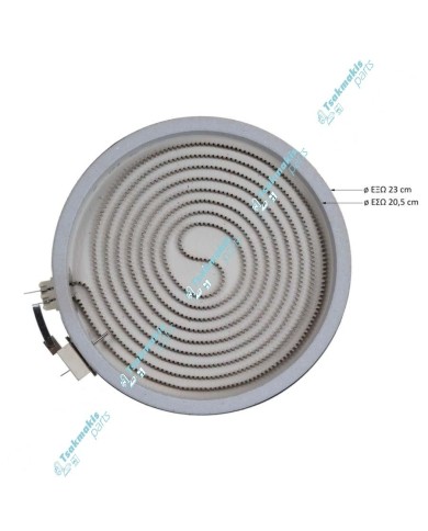 Εστία Κεραμική Eika Ø230mm-2100 Watt Εστία Κεραμική Eika Ø230mm-2100 Watt