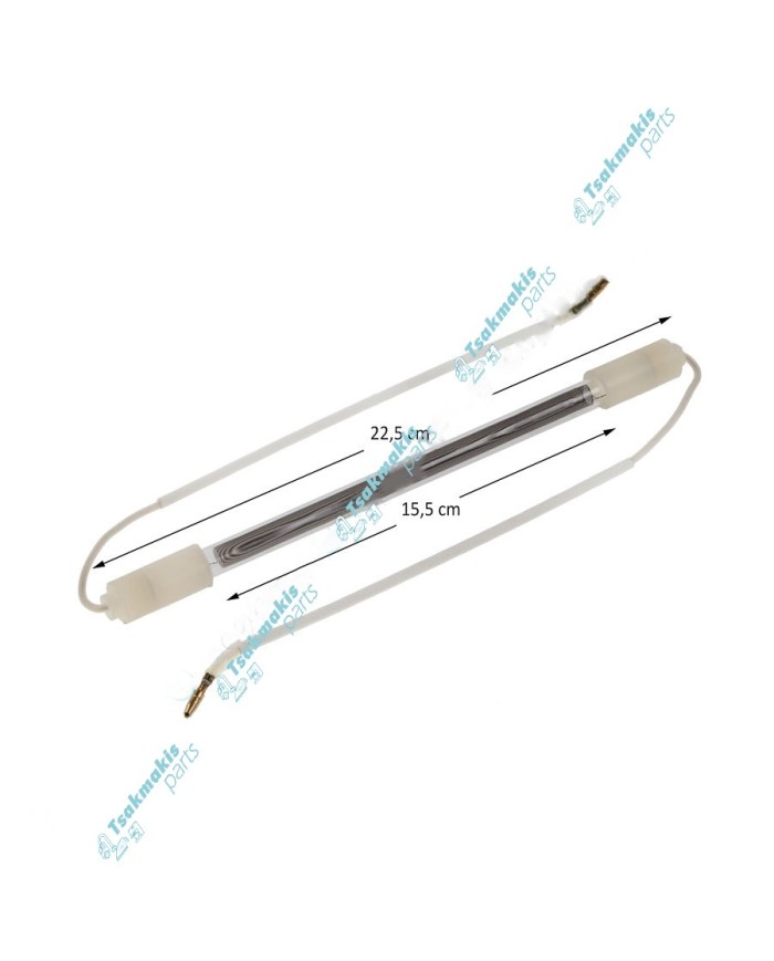 Γυάλινη Αντίσταση Απόψυξης Ψυγείου (9") 23,5cm - 110 Watt Γυάλινη Αντίσταση Απόψυξης Ψυγείου (9") 23,5cm - 110 Watt