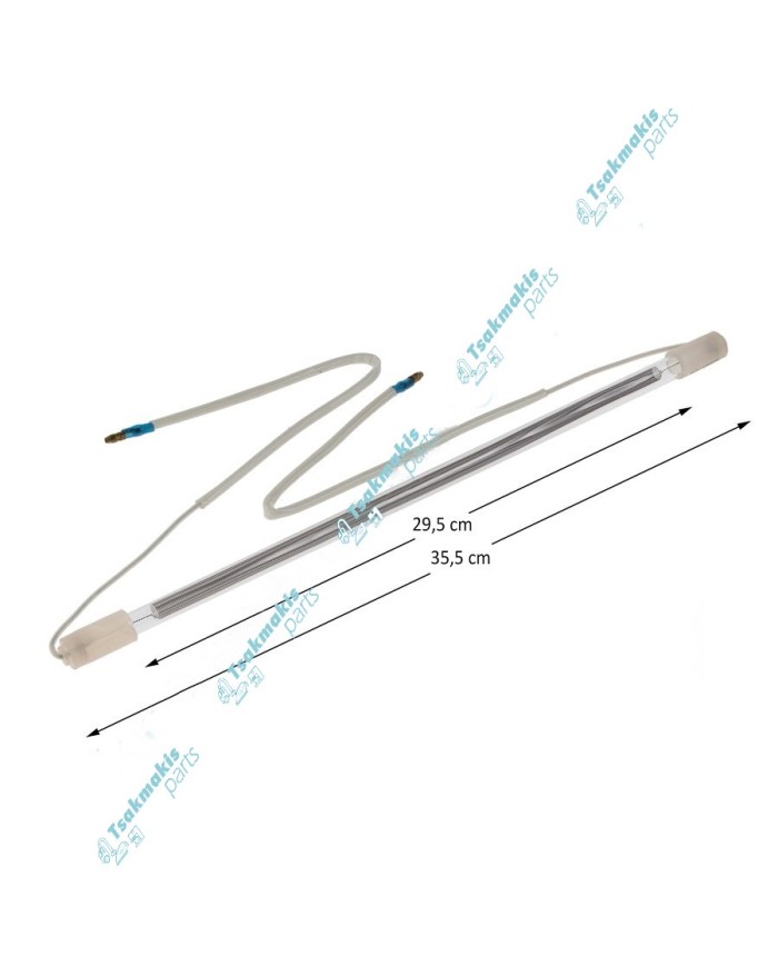 Γυάλινη Αντίσταση Απόψυξης Ψυγείου 35 cm (14") - 150 Watt Γυάλινη Αντίσταση Απόψυξης Ψυγείου 35 cm (14") - 150 Watt