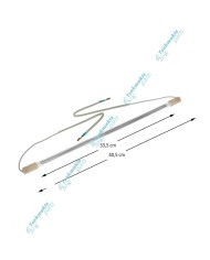 Γυάλινη Αντίσταση Απόψυξης Ψυγείου 40,5 cm (16") - 180 Watt Γυάλινη Αντίσταση Απόψυξης Ψυγείου 40,5 cm (16") - 180 Watt