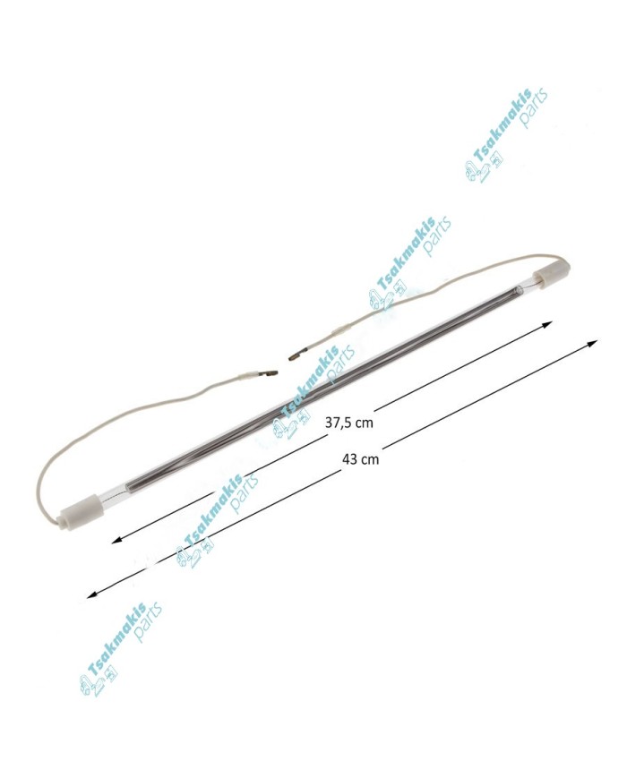 Γυάλινη Αντίσταση Απόψυξης Ψυγείου 43 cm (17") - 150 Watt Γυάλινη Αντίσταση Απόψυξης Ψυγείου 43 cm (17") - 150 Watt