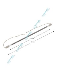 Γυάλινη Αντίσταση Απόψυξης Ψυγείου 43 cm (17") - 150 Watt Γυάλινη Αντίσταση Απόψυξης Ψυγείου 43 cm (17") - 150 Watt