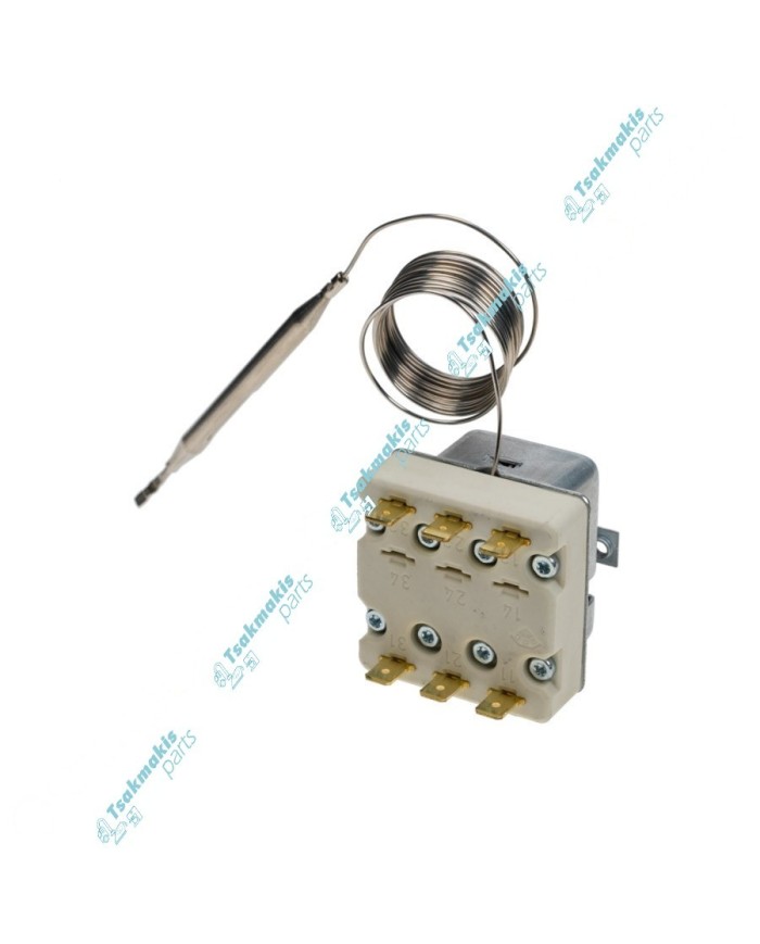 Θερμοστάτης Ασφάλειας Επαγγελματικής Φριτέζας EGO 6 Επαφών 240°C (χωρίς ρακόρ)