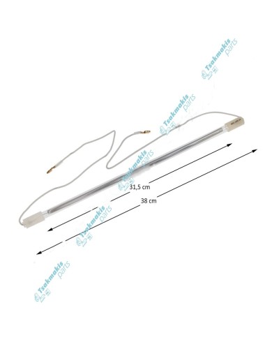 Γυάλινη Αντίσταση Απόψυξης Ψυγείου 38 cm (15") - 150 Watt Γυάλινη Αντίσταση Απόψυξης Ψυγείου 38 cm (15") - 150 Watt