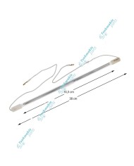 Γυάλινη Αντίσταση Απόψυξης Ψυγείου 38 cm (15") - 150 Watt Γυάλινη Αντίσταση Απόψυξης Ψυγείου 38 cm (15") - 150 Watt