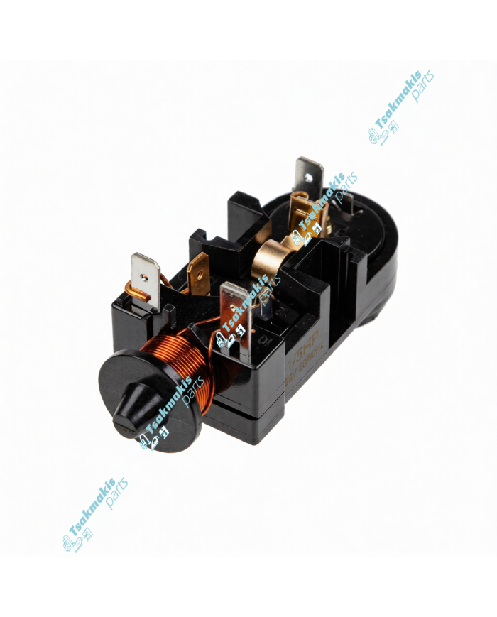 Ρελέ με Θερμικό Συμπιεστή Embraco 1/5 hP