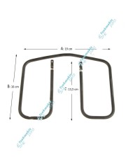 Αντίσταση Τοστιέρας Philips 19 x 16 x 13,5 cm Αντίσταση Τοστιέρας Philips 19 x 16 x 13,5 cm