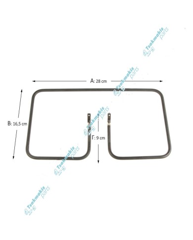 Αντίσταση Τοστιέρας Philips 28 x 16,5 x 9 cm Αντίσταση Τοστιέρας Philips 28 x 16,5 x 9 cm