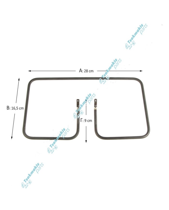 Αντίσταση Τοστιέρας Philips 28 x 16,5 x 9 cm Αντίσταση Τοστιέρας Philips 28 x 16,5 x 9 cm