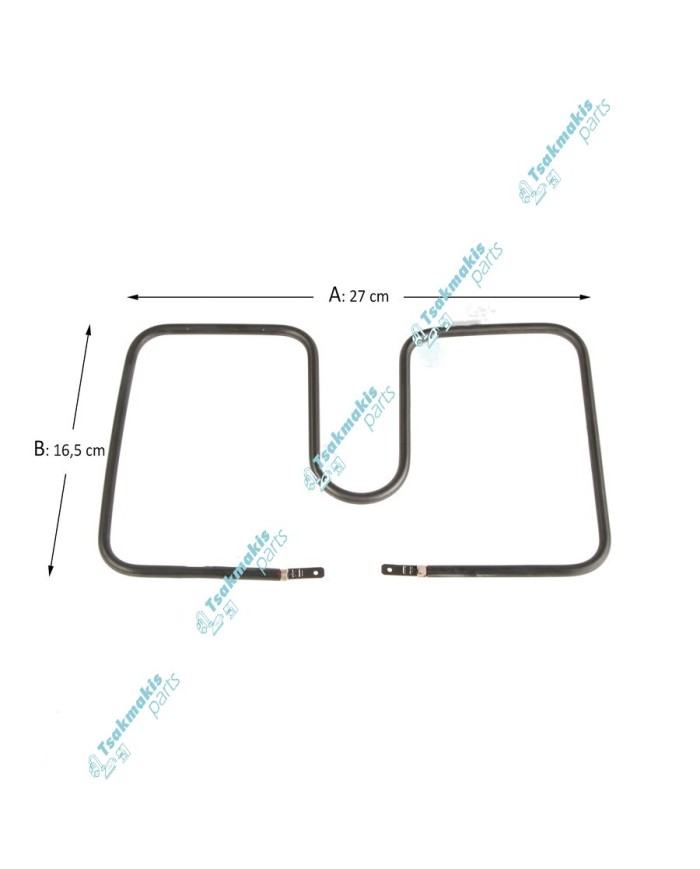 Αντίσταση Τοστιέρας Philips 27 x 16,5 cm Αντίσταση Τοστιέρας Philips 27 x 16,5 cm