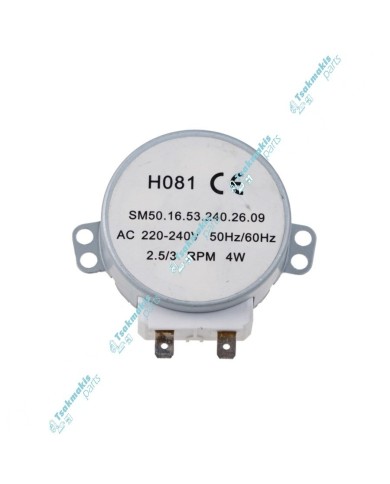 Μοτεράκι Φούρνου Μικροκυμάτων (Άξονας 10mm) - 4 Watt - 2,5/3 Rpm