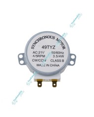 Μοτεράκι Φούρνου Μικροκυμάτων (Άξονας 14mm) - 4 Watt - 4 Rpm - 21 Volt