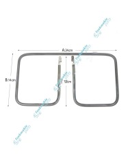 Αντίσταση Τοστιέρας συμβατή με Seb 800 Watt - 110 Volt (24 x 13,5 x 11,5 cm) Αντίσταση Τοστιέρας συμβατή με Seb 800 Watt - 110 Volt (24 x 13,5 x 11,5 cm)