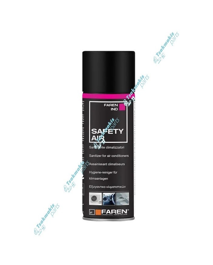 Καθαριστικό Κλιματισμού SAFETY AIR της FAREN-400ml