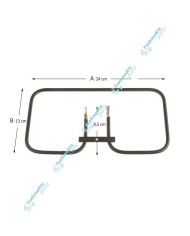 Αντίσταση Τοστιέρας συμβατή με Seb 830 Watt - 220 Volt (24 x 13 x 8,5 cm) Αντίσταση Τοστιέρας συμβατή με Seb 830 Watt - 220 Volt (24 x 13 x 8,5 cm)