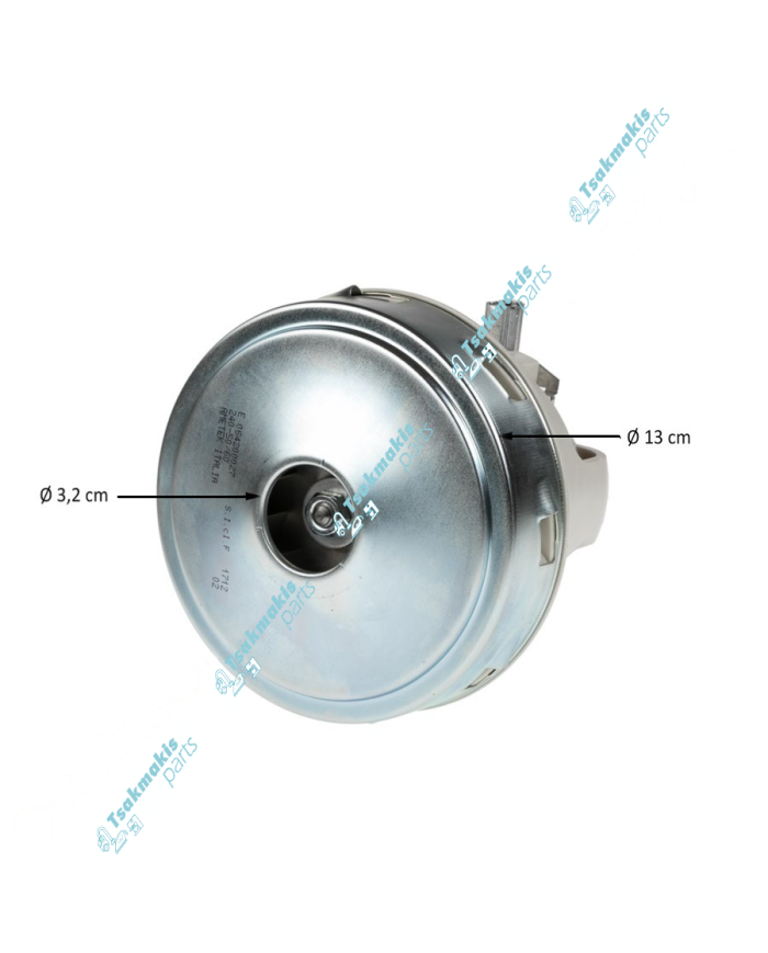 Μοτέρ Πολυσκούπας Υγρών-Στερεών 1400 Watt