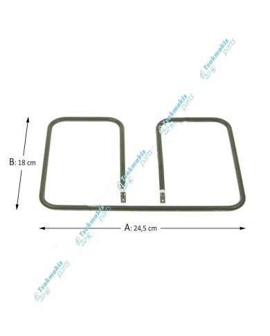 Αντίσταση Γκριλιέρας Tefal 24,2 x 17,5 x 8,5 cm Αντίσταση Γκριλιέρας Tefal 24,2 x 17,5 x 8,5 cm
