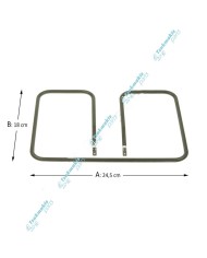 Αντίσταση Γκριλιέρας Tefal 24,2 x 17,5 x 8,5 cm Αντίσταση Γκριλιέρας Tefal 24,2 x 17,5 x 8,5 cm