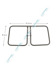 Αντίσταση Τοστιέρας συμβατή με Kenwood 1000 Watt - 110 Volt (27,5 x 16 x 14,5 cm) Αντίσταση Τοστιέρας συμβατή με Kenwood 1000 Watt - 110 Volt (27,5 x 16 x 14,5 cm)