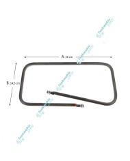 Αντίσταση Επαγγελματικής Τοστιέρας 26 x 14,5 cm Αντίσταση Επαγγελματικής Τοστιέρας 26 x 14,5 cm