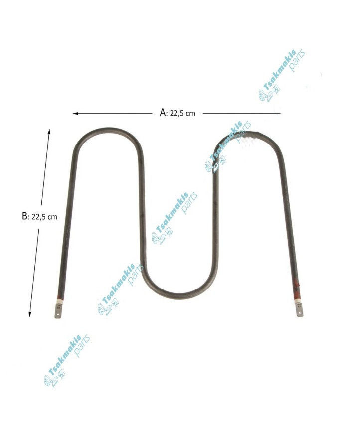 Αντίσταση Τοστιέρας Hobby 22,5 x 22,5 cm 110 Volt - 900 Watt Αντίσταση Τοστιέρας Hobby 22,5 x 22,5 cm 110 Volt - 900 Watt