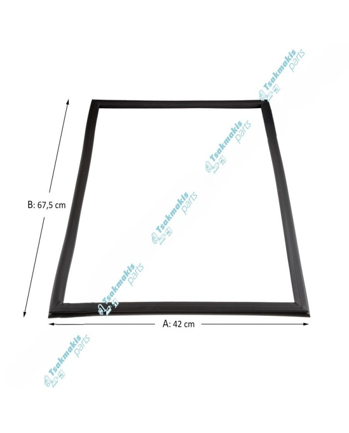 Λάστιχο Πόρτας Κατάψυξης Ψυγείου Bosch/Siemens 68 x 42