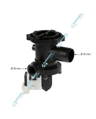 Αντλία Πλυντηρίου Ρούχων Ariston/Indesit με Φίσα Κάτω