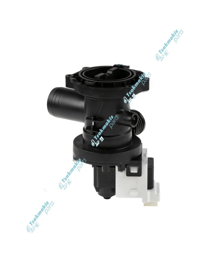Αντλία Πλυντηρίου Ρούχων Ariston/Indesit με Φίσα Κάτω
